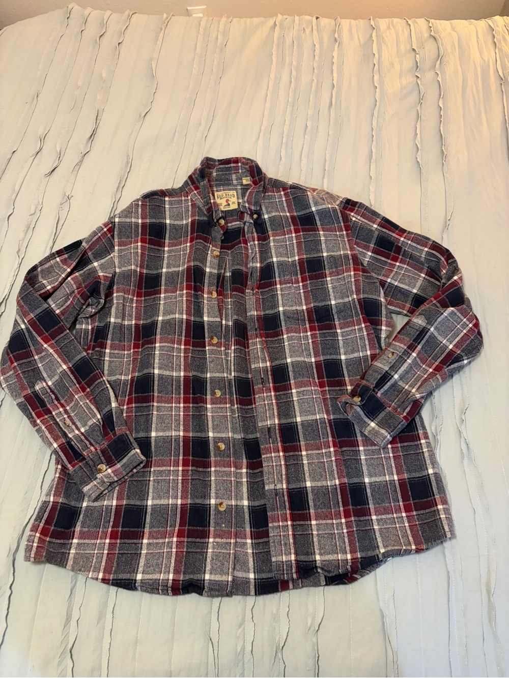 Red Head Brand Co. Plaid Flannel | Size XL
